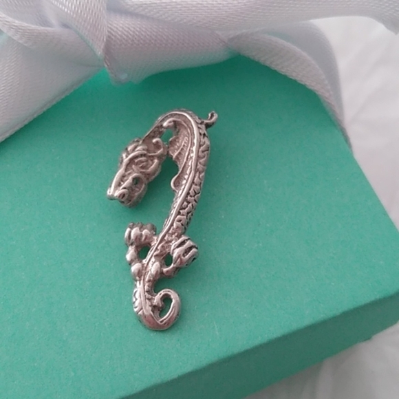 Artisan Other - Artisan Made Silver Dragon Pendant